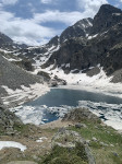 Le Lac du Crozet glacé